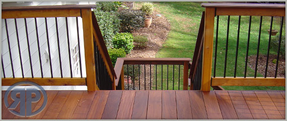 Real wood, vinyl and composite decking and fencing supplies.