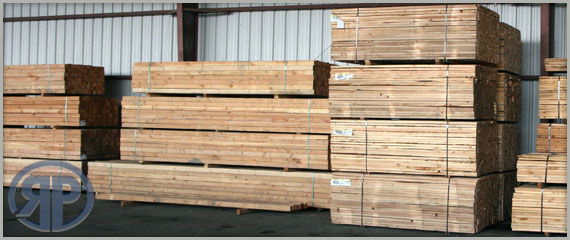 Lumber, nails, hangers and other framing supplies.